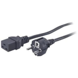 APC AP9875 câble électrique Noir 2,5 m Coupleur C19 CEE7/7