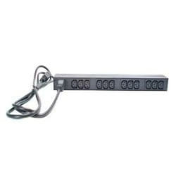 APC Basic Rack PDU unité de distribution d'énergie 12 sortie(s) CA 0U/1U Noir