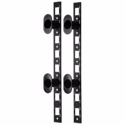 APC AR8443A, Panneau de gestion de câbles, Noir, 86 mm, 10,6 cm, 766 mm, 1,82 kg