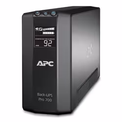 APC BR700G, 0,7 kVA, 420 W, 355 J, 40 dB, Sealed Lead Acid (VRLA), 12 h