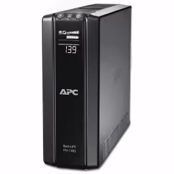 APC Back-UPS Pro, Interactivité de ligne, 1,5 kVA, 865 W, Sinus, 156 V, 300 V