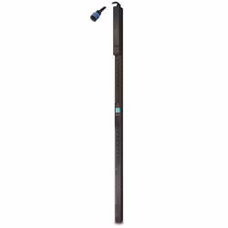 APC Switched Rack PDU, Avec mesure en ligne, Metered-by-outlet, Commutable, 0U, Monophasé, verticale, Noir, 24 sortie(s) CA