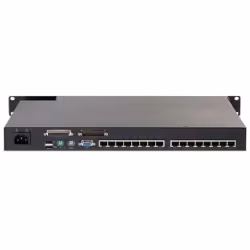 APC KVM0116A, 1600 x 1200 pixels, Grille de montage, 1U, Noir