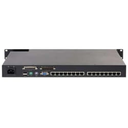 APC KVM0116A commutateur écran, clavier et souris Grille de montage Noir