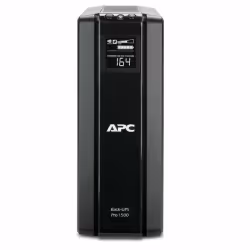 APC Back-UPS Pro, Interactivité de ligne, 1,5 kVA, 865 W, Sinus, 156 V, 300 V