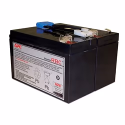 APC APCRBC142, Sealed Lead Acid (VRLA), 24 V, 1 pièce(s), Noir, 216 VAh, 6,01 kg