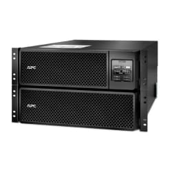 APC Smart-UPS On-Line SRT8KRMXLI - 8000 VA, 6x C13, 4x C19, sortie monophasée câblée, montable en rack, NMC intégré