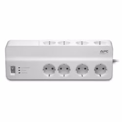 APC SurgeArrest Essential, 2690 J, 8 sortie(s) CA, Type F, 230 V, 50 Hz, 2300 W