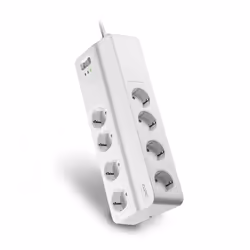 APC SurgeArrest Essential Blanc 8 sortie(s) CA 230 V 2 m