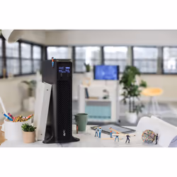 APC SRT3000XLW-IEC alimentation d'énergie non interruptible Double-conversion (en ligne) 3 kVA 2700 W 8 sortie(s) CA - Vue supplémentaire 5