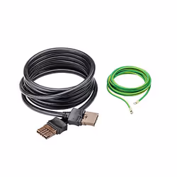 APC SRT010, 4,6 m, Mâle, Mâle, Droit, Droit, Noir