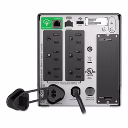 APC SMT750C alimentation d'énergie non interruptible Interactivité de ligne 0,75 kVA 500 W 6 sortie(s) CA