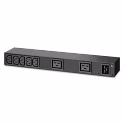 APC AP6120A, Basique, 0U/1U, Monophasé, horizontale/verticale, Noir, 7 sortie(s) CA