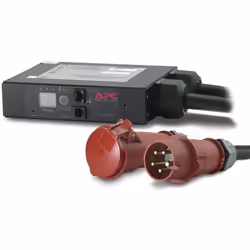 APC AP7175B, Avec mesure en ligne, Triphasé, Noir, LED, 1 sortie(s) CA, IEC 309 32A 3P+N+E