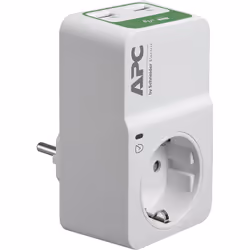 APC PM1WU2-GR, 918 J, 1 sortie(s) CA, 230 V, 50± 5 Hz, Blanc, 150 g
