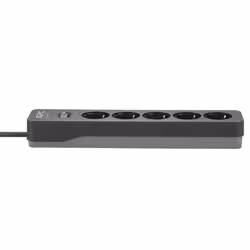 APC PME5B-GR protection surtension Noir 5 sortie(s) CA 230 V 1,5 m