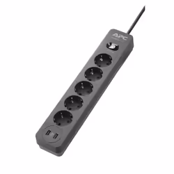 APC PME5U2B-GR, 680 J, 5 sortie(s) CA, Type F, 230 V, 50 - 60 Hz, 10 A