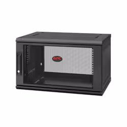 APC NetShelter WX 6U Single Hinged Wall-mount Enclosure 400mm Deep, Rack monté sur le mur, 6U, 90 kg, Noir