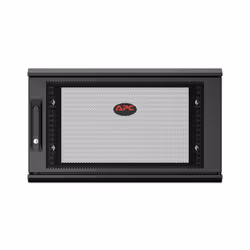 APC NetShelter WX 6U Single Hinged Wall-mount Enclosure 600mm Deep Rack monté sur le mur Noir