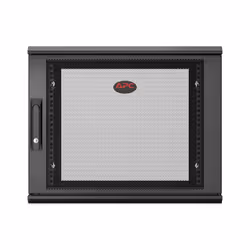 APC NetShelter WX 9U Single Hinged Wall-mount Enclosure 600mm Deep Rack monté sur le mur Noir
