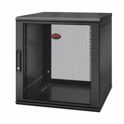 APC NetShelter WX 12U Single Hinged Wall-mount Enclosure 600mm Deep, Rack monté sur le mur, 12U, 90 kg, 19,2 kg, Noir
