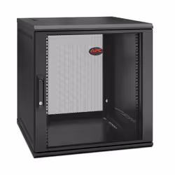 APC NetShelter WX 12U Single Hinged Wall-mount Enclosure 600mm Deep Rack monté sur le mur Noir