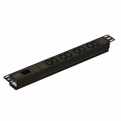 APC EPDU1016B, Basique, 1U, Monophasé, horizontale, Aluminium, Noir
