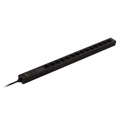 APC EPDU1116B-SCH unité de distribution d'énergie 14 sortie(s) CA 0U Noir