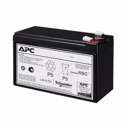 APC APCRBC177, Sealed Lead Acid (VRLA), 24 V, 1 pièce(s), Noir, 9 Ah, Hg (mercure)