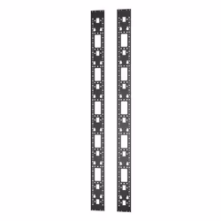 APC ER7RCC42, Rail d’étagère, Noir, 0U, Rectangulaire, Ouvert, 129 mm