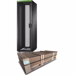APC Easy Rack 600mm/42U/1000mm , with Roof, Side panel, Rack autonome, 42U, 1199,75 kg, Verrouillage des touches, Pieds régla ...
