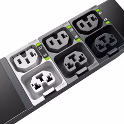 APC NetShelter Rack PDU Advanced unité de distribution d'énergie 48 sortie(s) CA 0U Noir - Vue supplémentaire 9
