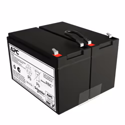 APC APCRBCV206, 24 V, Noir, 7 Ah, 4,09 kg, 130 mm, 122 mm