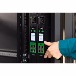 APC EASY rack PDU 3,7 kw mesuré, 0U,monophasé 230V, 16A, 18C13, 3C19, NMC3 - Vue supplémentaire 2