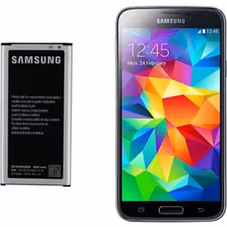 Original Samsung Batterie pour Samsung Galaxy S5 EB-BG900 2800 mAh