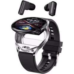 Montre Intelligente - Zephyrion - Earbuds Bluetooth - 1.39 pouces - Sport - Argenté