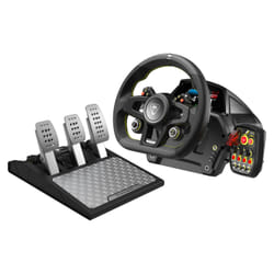 Turtle Beach VelocityOne Noir USB Volant + pédales PC, Xbox One, Xbox Series S, Xbox Series X