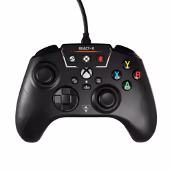 Turtle Beach React-R, Manette de jeu, PC, Xbox One, Xbox Series S, Xbox Series X, Croix directionnelle, Touche Menu, Touche P ...