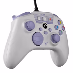 Turtle Beach REACT-R™ Controller – Filaire, Blanc/Violet