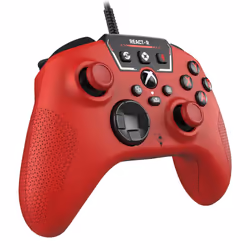 Turtle Beach React-R Rouge USB Manette de jeu Analogique/Numérique PC, Xbox One, Xbox Series S, Xbox Series X