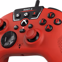 Turtle Beach React-R Rouge USB Manette de jeu Analogique/Numérique PC, Xbox One, Xbox Series S, Xbox Series X - Vue supplémentaire 7