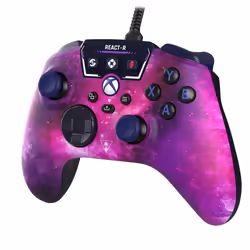 Turtle Beach React-R, Manette de jeu, PC, Xbox One, Xbox Series S, Xbox Series X, Croix directionnelle, Touche Menu, Touche P ...
