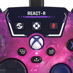 Turtle Beach React-R Noir, Violet USB Manette de jeu Analogique/Numérique PC, Xbox One, Xbox Series S, Xbox Series X - Vue supplémentaire 5