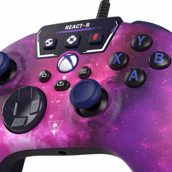 Turtle Beach React-R Noir, Violet USB Manette de jeu Analogique/Numérique PC, Xbox One, Xbox Series S, Xbox Series X - Vue supplémentaire 7