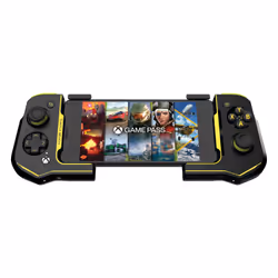 Turtle Beach Atom Noir, Jaune Bluetooth Manette de jeu Android