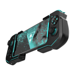 Turtle Beach Atom Noir, Bleu Bluetooth Manette de jeu Analogique/Numérique Android