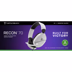 Turtle Beach Casque gaming multiplateforme Recon 70 - Xbox Series X|S, Xbox One, PC, Nintendo Switch, et appareils mobiles avec prise 3,5 mm - microphone à bascule, écouteurs de 40 mm - Vue supplémentaire 16