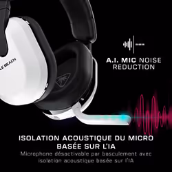 Turtle Beach Casque gaming amplifié multiplateforme sans fil Stealth 600 pour Xbox Series X|S, Xbox One, PC, Nintendo Switch et mobile - Bluetooth, 80 heures de batterie et microphone antibruit – Blanc - Vue supplémentaire 11