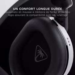 Turtle Beach Casque gaming amplifié multiplateforme sans fil Stealth 600 pour Xbox Series X|S, Xbox One, PC, Nintendo Switch et mobile - Bluetooth, 80 heures de batterie et microphone antibruit – Blanc - Vue supplémentaire 15