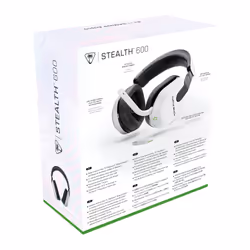 Turtle Beach Casque gaming amplifié multiplateforme sans fil Stealth 600 pour Xbox Series X|S, Xbox One, PC, Nintendo Switch et mobile - Bluetooth, 80 heures de batterie et microphone antibruit – Blanc - Vue supplémentaire 21